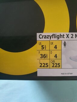 Adidas Crazyflight X 2 Mid vel.37 - 3