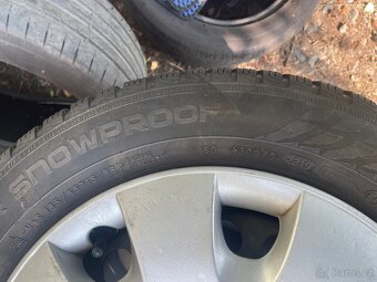 Zimní kola Nokian 185/65/15 Dacia 4x100 - 3