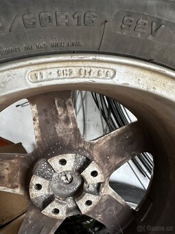 Sada alu kol + pneumatik 205/60 R16 – Peugeot - 3