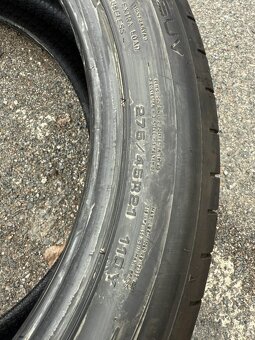 R21 LETNÍ PNEU DUNLOP 275/45/21 110Y DOT 2024 99% - 3