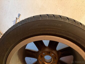 Alu kola R17 5x112 včetně zimních pneu. Top stav - 3