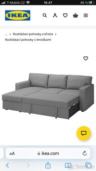 Rozkladaci pohovka BARSLOV (ikea) - 3