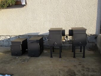 Topeniště - kamínka k udírně - 3