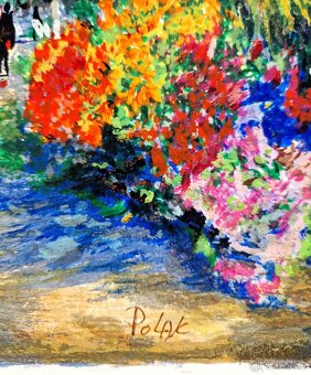 DIMITRI POLAK (ručne podpísané) (Serigrafia) impressionizmus - 3