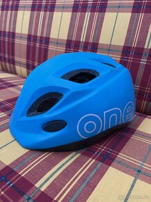 Dětská cyklistická helma Bobike modrá velikost S 52cm-56cm - 3