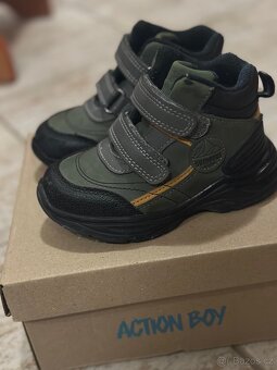 Action Boy Kotníková obuv AVO-299-069 Khaki - 3