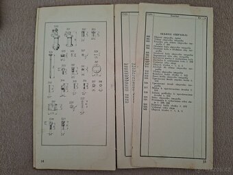 Seznam náhradních dílů Jawa 500 OHV Rumpál - 3