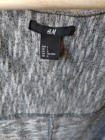 Dámský svetr s kapucí H&M, vel. L - 3
