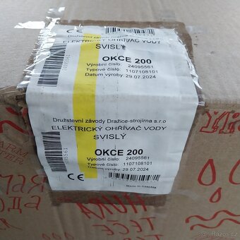 Svislý bojler 200L - 3