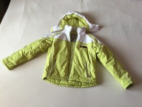 Dívčí zimní bunda zelená 158 - 3
