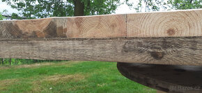 Dřevěný zahradní stůl - 3