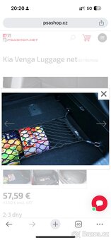 Kia venga / H.ix20 - síťka do kufru - 3