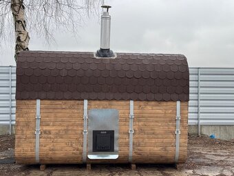 ZAHRADNÍ SUDOVÁ SAUNA QUADRO 340 cm 3QL - 3