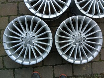 ALU kola,sada,originál AUDI SLINE, BEZ PNEU, 5x112, TOP - 3