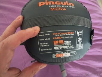 spacák pinguin micra cca 1kg 195 cm - 3