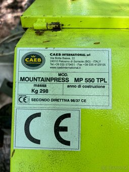 Lis na kulaté balíky MountainPress 550 TPl + ovíječka - 3