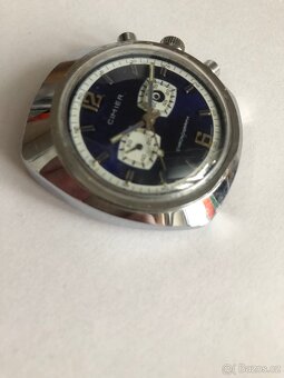 Hezké hodinky CIMIER chronograf asymetrické pouzdro - 3