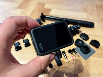 GoPro hero 10 black + max lens mod + příslušenství - 3