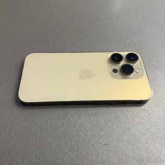 iPhone 14 Pro 128GB gold, bez škrábance, rok záruka - 3