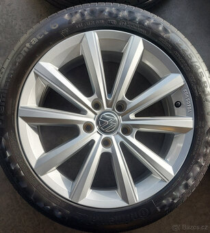 Originální alu kola VW Merano 7Jx17 ET45 + 225/45 R17 - 3