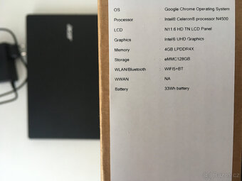 Notebook Chromebook Acer 311 - NOVÝ, Záruka - 3