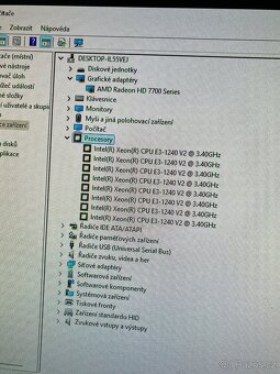 PC sestava – Xeon E3-1240 v2 (ekvivalent i7-3770), 8GB RAM, - 3