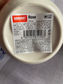 Sada 2 keram. hrnků BANQUET jumbo Rose (obsah 550 ml) - 3