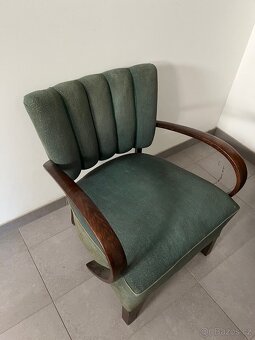Retro křeslo, vhodné na renovaci - 3