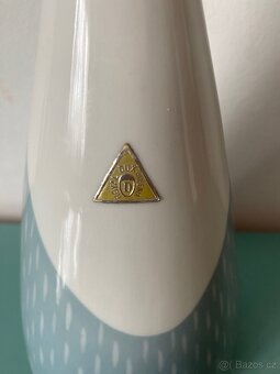 Royal Dux Bohemia – váza + popelník - 3