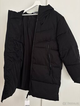 Dlouhá prošívaná zimní bunda Zara L - 3