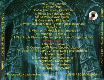 Prodám 4CD VIRUS (zcela nové, již nesehnatelné rarity) - 3