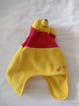 DĚTSKÁ FLEECE ČEPICE Medvídek Pú - 3