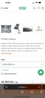 Světlovod Velux TLR OK - 3