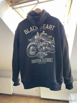 Pánská mikina na motorku - W-TEC Black Heart. Velikost L - 3