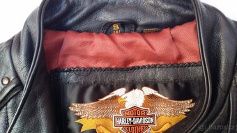 bunda Harley Davidson, vel.S/M, kůže, kožená - 3