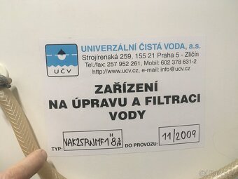 Domovní filtr na vodu - změkčovač - 3