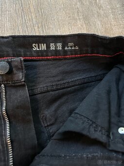 Nove panske cerne rifle značky F&F slim fit 32x32 - 3