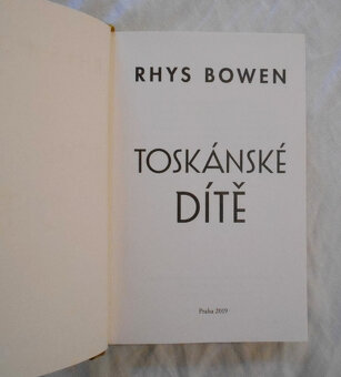 Rhys Bowen - Toskánské dítě - 2019 - 3