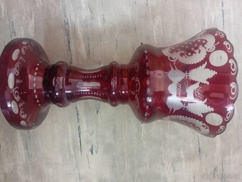 Ozdobná váza (číše)výška 26,5cm - 3