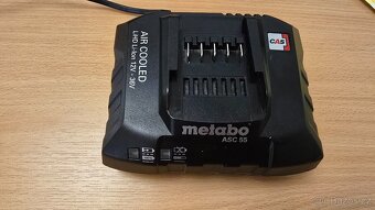 Metabo aku 18V 4Ah+ nabíječka ASC55 - 3