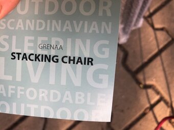 stohovatelná židle Jysk Grenaa - 3