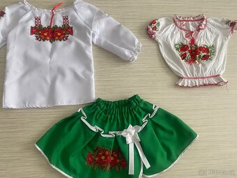 Prodám ukrajinské oblečení pro 3-5 letou holčičku - 3