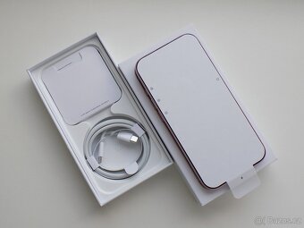 APPLE iPhone 15 128GB Pink - ZÁRUKA - NEPOUŽIT - 3