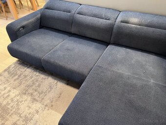 Luxusní sedací souprava Phase Lamia + křeslo s taburetem - 3