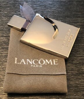 Lancome - stříbrné značkové kabelkové zrcátko - 3
