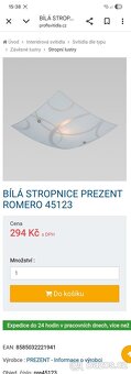 Svítidlo stropní - 3