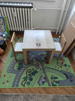 Kompletní Dětský Hrací Koutek - IKEA Koberce, Stůl, Židle, K - 3