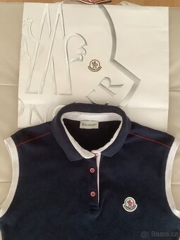 Nádherné tmavě modré šaty MONCLER - 3