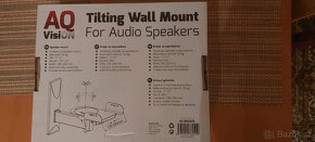 Prodám držáky reproboxů na zeď - 3