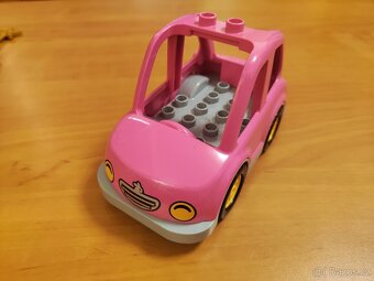 Lego duplo - růžové auto - 3